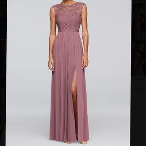 David’s bridal Quartz Bridesmaids Dress